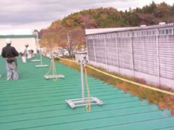 親綱システムの使用基準 (安全帯取付設備として)