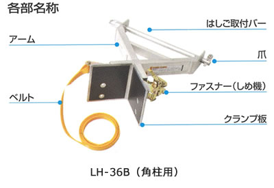 イージークライマー（梯子取付金具）